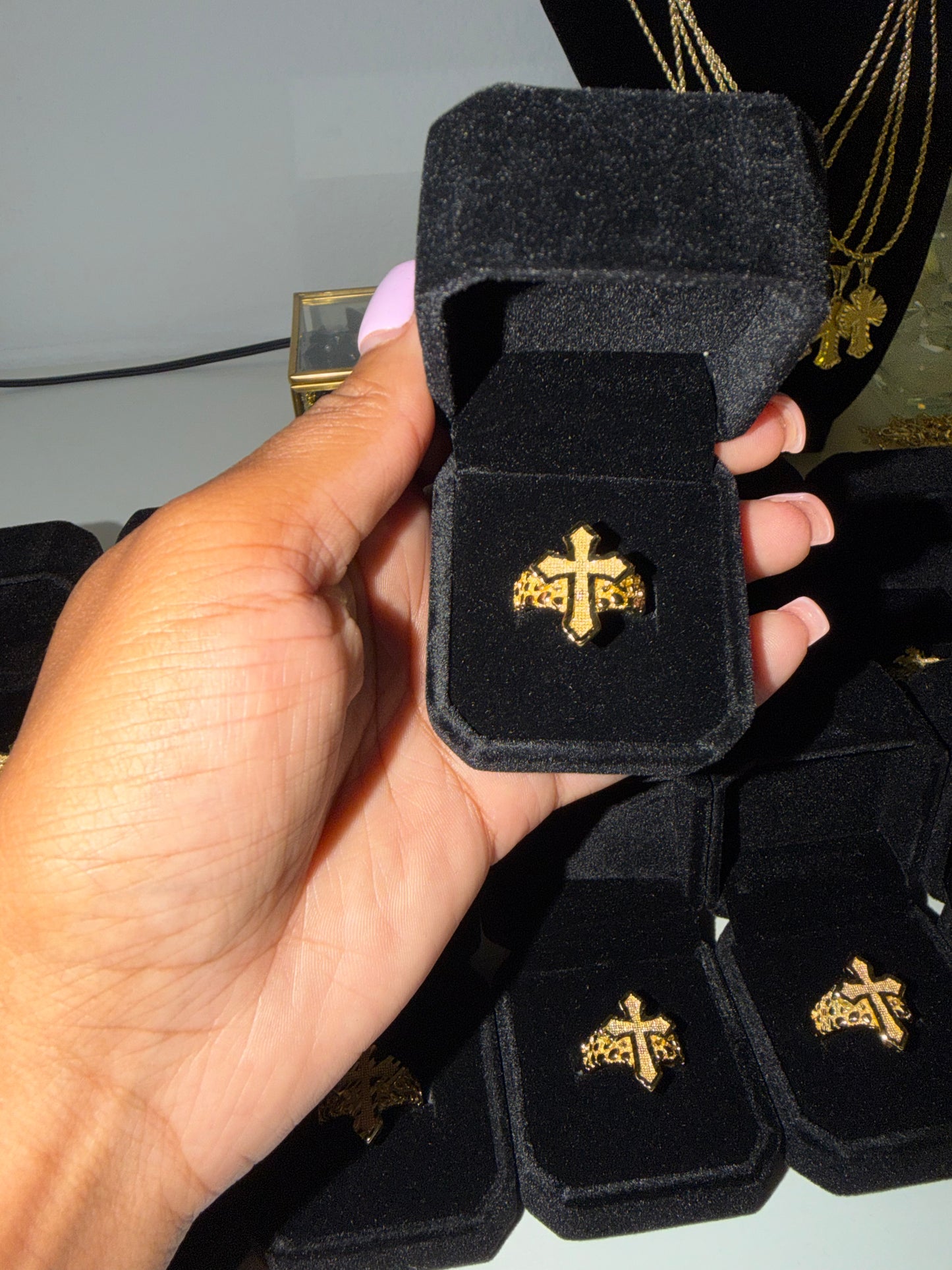 Faith Cross Ring