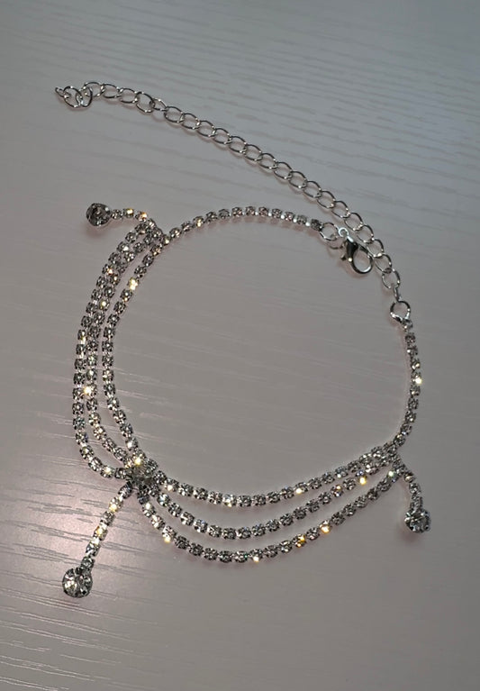 Silver Royal Anklet